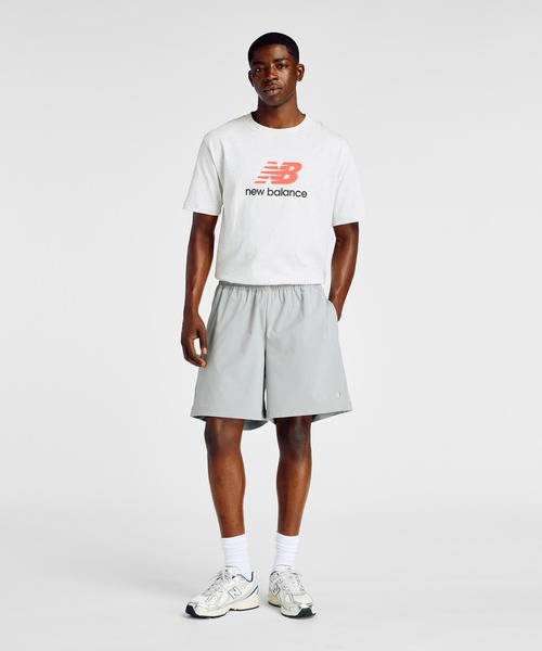 NEW BALANCE(ニューバランス)の「アスレチックスストレッチウーブンショーツ7インチ(その他パンツ・メンズ・ブラック/ライトグレー・SMALL/MEDIUM/LARGE/X-LARGE/XX-LARGE)」の14枚目の写真