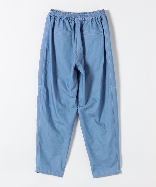 SHIPS any（シップス エニィ）の「SHIPS any:〈洗濯機可能〉シャンブレー デニム ポケット テーパード パンツ（その他パンツ・レディース・ライトブルー/ブルー・38/36）」の22枚目の写真