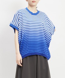 パンツ ボーダー柄 カットソー ドルマンスリーブ」に該当するメンズ