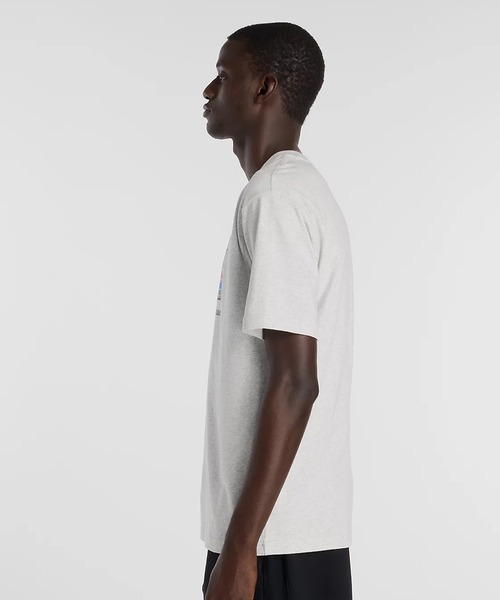 NEW BALANCE(ニューバランス)の「new balance/ニューバランス 半袖 Tシャツ ボックスTシャツ MT61H0DX(Tシャツ/カットソー・メンズ・ブラック/グレー・M/XL/L)」の15枚目の写真
