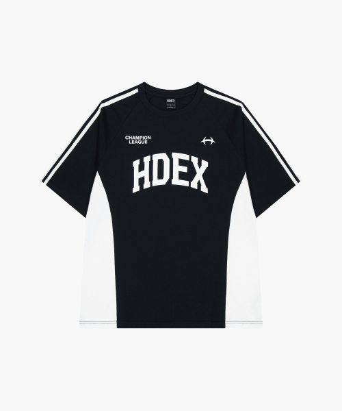 HDEX(エイチデックス)の「サイドカラーブロックショートスリーブ(ブラック)(Tシャツ/カットソー・メンズ・ブラック・MEDIUM/LARGE/X-LARGE/2XL)」の2枚目の写真