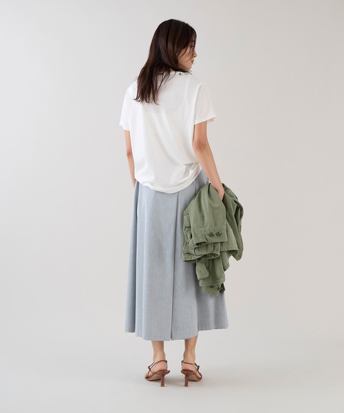 marmors（マルモア）の「【marmors】ビジューTシャツ（Tシャツ/カットソー・レディース・ホワイト/チャコールグレー・36）」の10枚目の写真