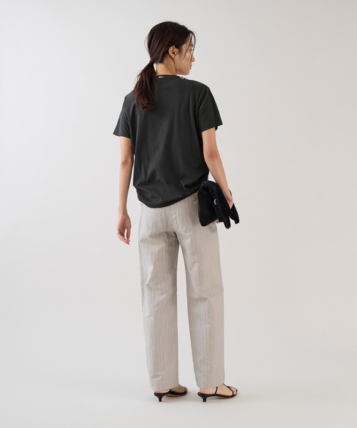 marmors（マルモア）の「【marmors】ビジューTシャツ（Tシャツ/カットソー・レディース・ホワイト/チャコールグレー・36）」の18枚目の写真