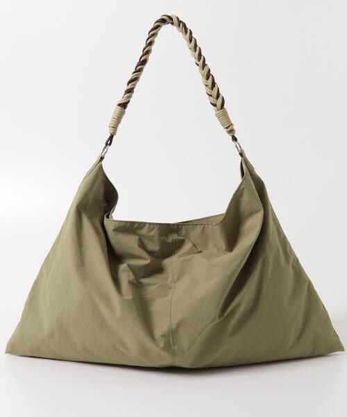 KBF(ケイビーエフ)の「ロープナイロンBAG(ショルダーバッグ・レディース・チャコールグレー/カーキ・ONE)」の21枚目の写真