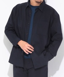 シャツ 長袖 メンズ 大きいサイズ NEO LINEN 無地 レギュラー シャツ B&T CLUB (ビーアンドティークラブ)