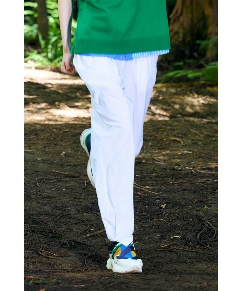 tuck track pants（スラックス）｜nagonstans（ナゴンスタンス）の