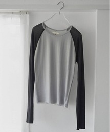 MIDWEST（ミッドウエスト）の「anuke Sheer Raglan T-Shirts（Tシャツ/カットソー）」