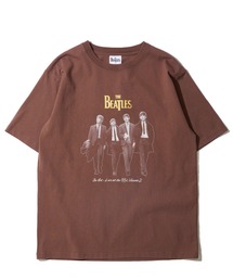 The Beatles（ザビートルズ）の「【THE BEATLES/ザ ビートルズ】レコードプリントクルーネックTシャツ/バックプリント（Tシャツ/カットソー）」
