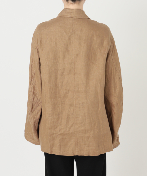 Deuxieme Classe（ドゥーズィエムクラス）の「OGLINEN COVERALL ジャケット（その他アウター・レディース・キャメル・FREE）」の15枚目の写真