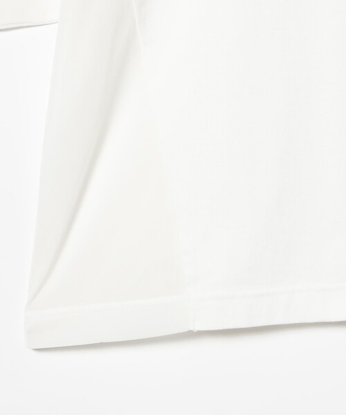 Ray BEAMS(レイビームス)の「【8/6 再値下げ】シアー キリカエ クルーネック Tシャツ(Tシャツ/カットソー・レディース・ブラック/ホワイト・ONE SIZE)」の13枚目の写真