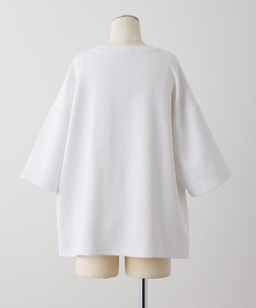 ear PAPILLONNER(イアパピヨネ)の「SUM1コードトップス【SUM1 STYLE】(Tシャツ/カットソー・レディース・ホワイト/ブラック・FREE)」の19枚目の写真