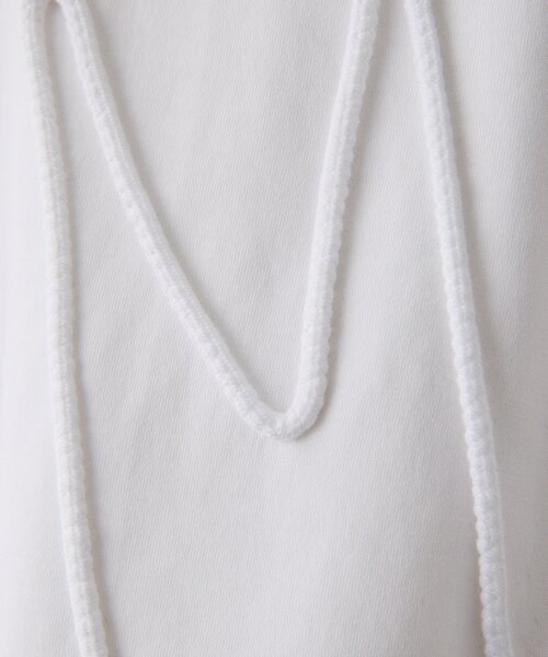 ear PAPILLONNER(イアパピヨネ)の「SUM1コードトップス【SUM1 STYLE】(Tシャツ/カットソー・レディース・ホワイト/ブラック・FREE)」の17枚目の写真