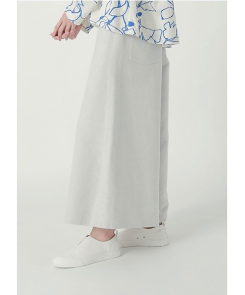 Plantation(プランテーション)の「ダブルカルゼ / S(その他パンツ・レディース・ライトグレー/ネイビー・M size/S size)」の6枚目の写真