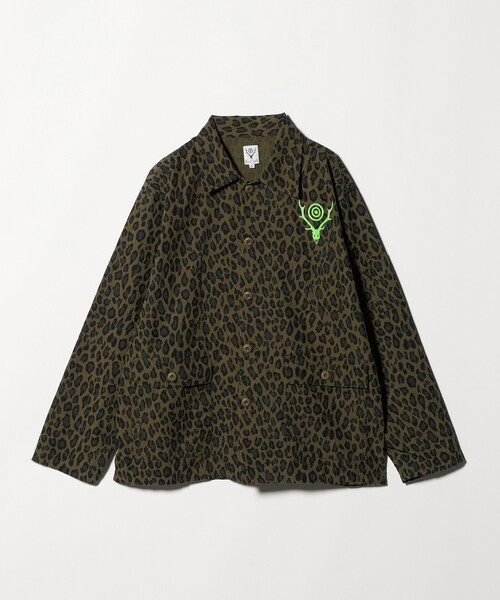 South2 West8(サウスツーウェストエイト)の「<SOUTH2 WEST8> Ranger Shirt/シャツジャケット(その他アウター・メンズ・オリーブ/ダークグレー・M/L)」の2枚目の写真