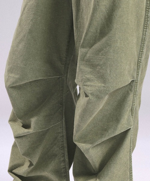 RAGEBLUE(レイジブルー)の「Over Dye Snow Loose Wide Pants/加工スノールーズ/パラシュートパンツ(カーゴパンツ・メンズ・ダークグレー/グリーン/パープル・MEDIUM/LARGE)」の14枚目の写真