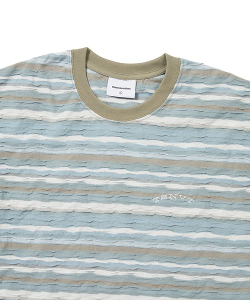 thisisneverthat(ディスイズネバーザット)の「Wave Jacquard Tee(Tシャツ/カットソー・メンズ・オレンジ/ダークパープル/ブルー・L/M/S/XL)」の11枚目の写真