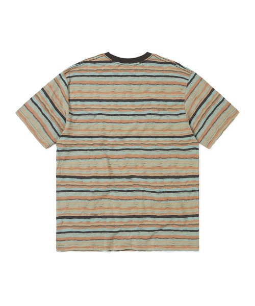 thisisneverthat(ディスイズネバーザット)の「Wave Jacquard Tee(Tシャツ/カットソー・メンズ・オレンジ/ダークパープル/ブルー・L/M/S/XL)」の4枚目の写真