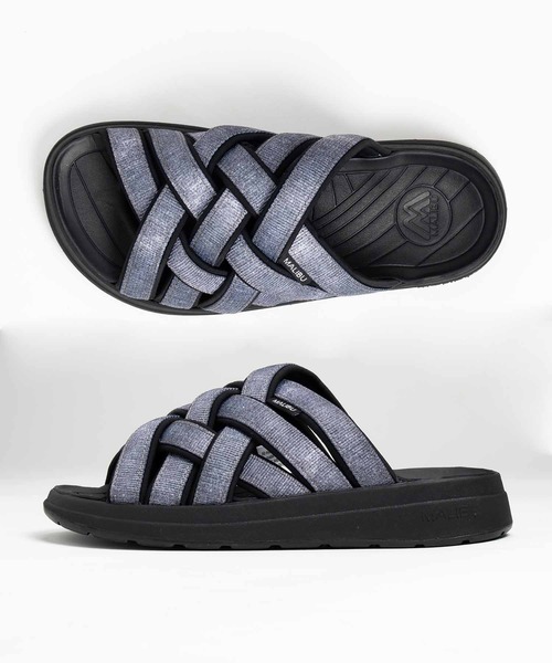 MALIBU SANDALS(マリブサンダルズ)の「MALIBU SANDALS / “ZUMA LX” サンダル(サンダル・メンズ・ブラック系/グレー系・10/9/8/7/6.5/6/5)」の1枚目の写真