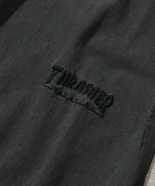 THRASHER(スラッシャー)の「【THRASHER/スラッシャー】ピグメント加工 バックロゴ ノースリーブTシャツ(Tシャツ/カットソー・メンズ・ライトグレー/ピンク/グレー系1/ブラウン/サックスブルー/グレー系2・L/M/XL)」の19枚目の写真