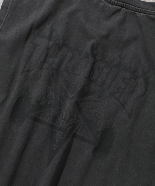 THRASHER(スラッシャー)の「【THRASHER/スラッシャー】ピグメント加工 バックロゴ ノースリーブTシャツ(Tシャツ/カットソー・メンズ・ライトグレー/ピンク/グレー系1/ブラウン/サックスブルー/グレー系2・L/M/XL)」の20枚目の写真