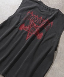 THRASHER（スラッシャー）の「【THRASHER/スラッシャー】ピグメント加工 バックロゴ ノースリーブTシャツ（Tシャツ/カットソー）」