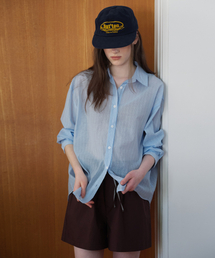 BUT'TON（ボッタン）の「Summer Overfit Shirts (SkyBlue)（シャツ/ブラウス）」