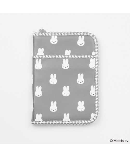 Toysrus(トイザラス)の「miffy ミッフィー マルチケース(母子手帳ケース・レディース・グレー・FREE)」の1枚目の写真