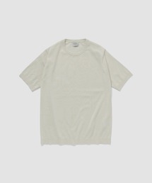 ESTNATION / ウォッシャブル クルーネックニット