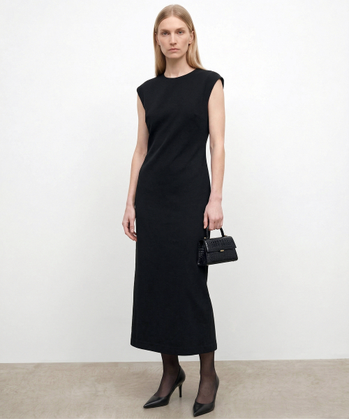 KIMDOH(キムド)の「Aven Dress / Black(ワンピース・レディース・ブラック・MEDIUM/SMALL)」の2枚目の写真