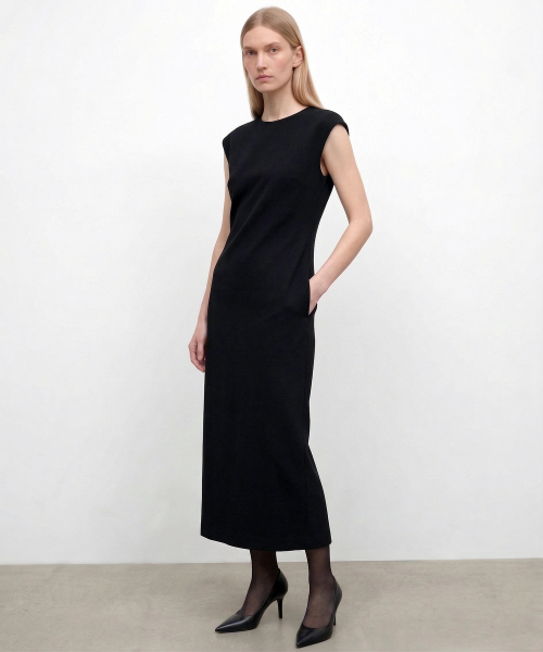 KIMDOH(キムド)の「Aven Dress / Black(ワンピース・レディース・ブラック・MEDIUM/SMALL)」の3枚目の写真