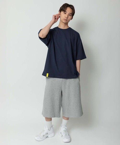 ALAND(エーランド)の「【UNISEX】ALAND/Aロゴ刺繍ウラケハーフスウェットパンツ(スウェットパンツ・レディース・ブラック/グレー・MEDIUM/LARGE)」の11枚目の写真