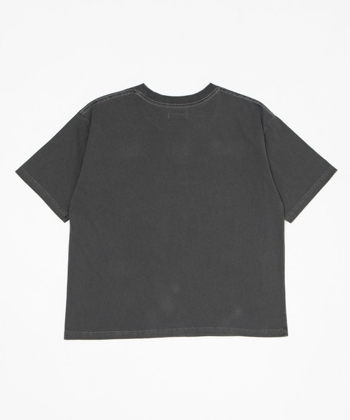 SHORT ROUND(ショートラウンド)の「SHORT ROUND/【26年春夏新作】クロップドグラフィックT(Tシャツ/カットソー・メンズ・ベージュ/ホワイト/ブラック系その他/ワイン・LARGE/MEDIUM)」の20枚目の写真