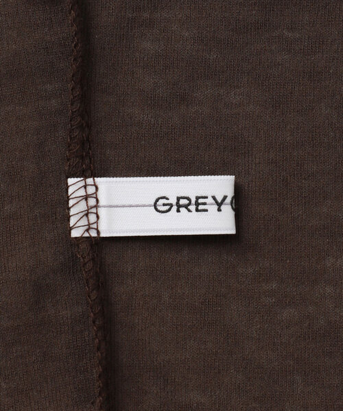 plage(プラージュ)の「GREYCHORD / グレーコード 別注 トップス(Tシャツ/カットソー・レディース・ライトグリーン/ベージュ系その他/ブラウン系その他・FREE)」の9枚目の写真
