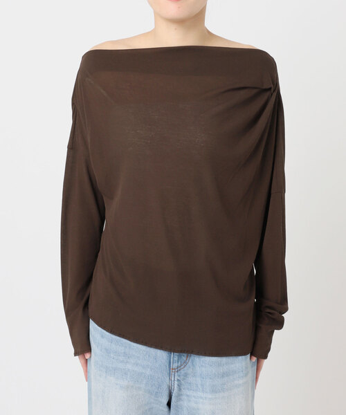 plage(プラージュ)の「GREYCHORD / グレーコード 別注 トップス(Tシャツ/カットソー・レディース・ライトグリーン/ベージュ系その他/ブラウン系その他・FREE)」の10枚目の写真