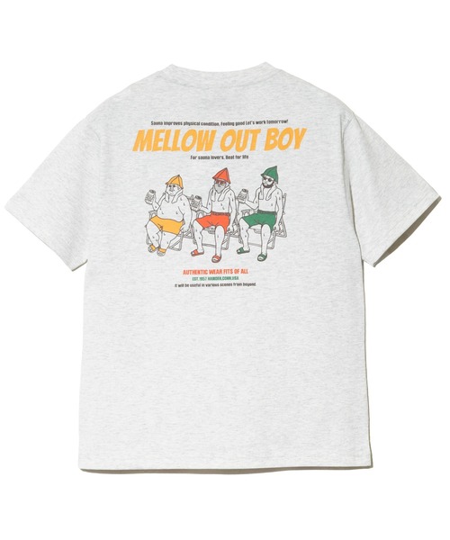 Duckster(ダックスター)の「Duckster/ダックスター T/C 度詰め天竺 レギュラーフィット S/STEE -M.O.B-(Tシャツ/カットソー・メンズ・ライトピンク/ブラック/ミント/オートミール・MEDIUM/X-LARGE/LARGE)」の7枚目の写真
