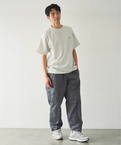 Duckster(ダックスター)の「Duckster/ダックスター T/C 度詰め天竺 レギュラーフィット S/STEE -M.O.B-(Tシャツ/カットソー・メンズ・ライトピンク/ブラック/ミント/オートミール・MEDIUM/X-LARGE/LARGE)」の13枚目の写真