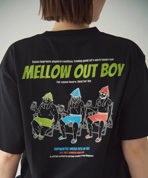 Duckster(ダックスター)の「Duckster/ダックスター T/C 度詰め天竺 レギュラーフィット S/STEE -M.O.B-(Tシャツ/カットソー・メンズ・ライトピンク/ブラック/ミント/オートミール・MEDIUM/X-LARGE/LARGE)」の18枚目の写真