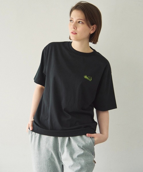 Duckster(ダックスター)の「Duckster/ダックスター T/C 度詰め天竺 レギュラーフィット S/STEE -M.O.B-(Tシャツ/カットソー・メンズ・ライトピンク/ブラック/ミント/オートミール・MEDIUM/X-LARGE/LARGE)」の19枚目の写真