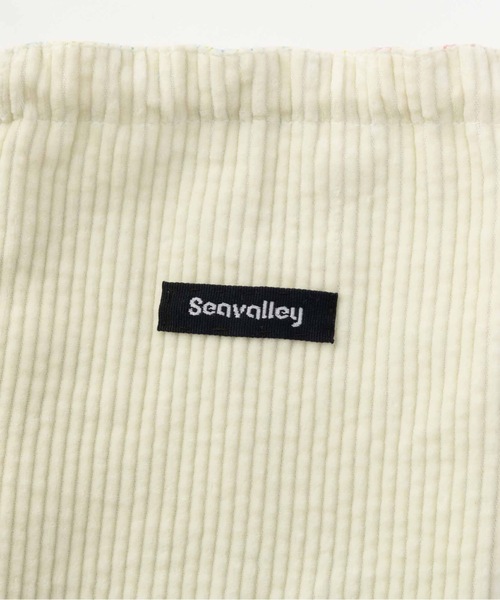 SEA（シー）の「リバーシブルバッグM（クラッチバッグ・レディース・ピンク/ホワイト/ブルー/チャコールグレー・ONE SIZE）」の13枚目の写真