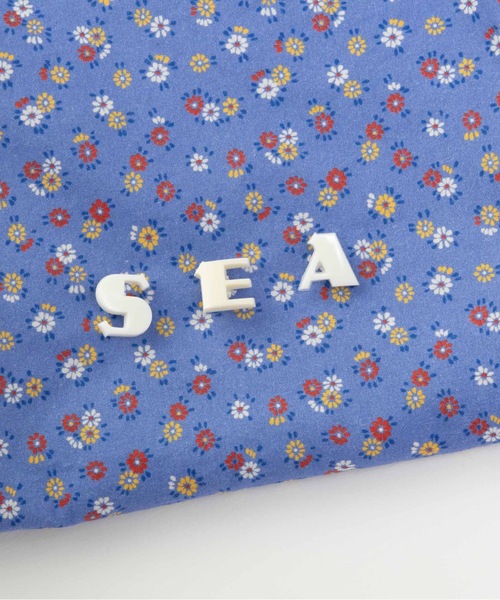 SEA（シー）の「リバーシブルバッグM（クラッチバッグ・レディース・ピンク/ホワイト/ブルー/チャコールグレー・ONE SIZE）」の16枚目の写真