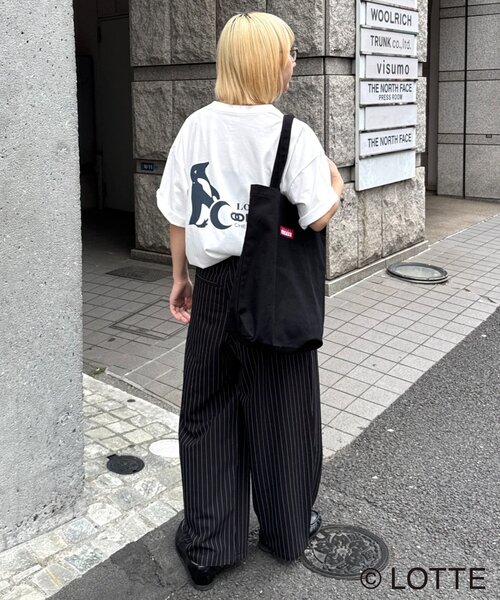 CIAOPANIC TYPY(チャオパニックティピー)の「【TYPY×LOTTE板ガム】持続冷感バックロゴクールミントポケットTEE(Tシャツ/カットソー・メンズ・ブルー/チャコールグレー/ホワイト/イエロー・MEDIUM/LARGE/X-LARGE/SMALL)」の13枚目の写真