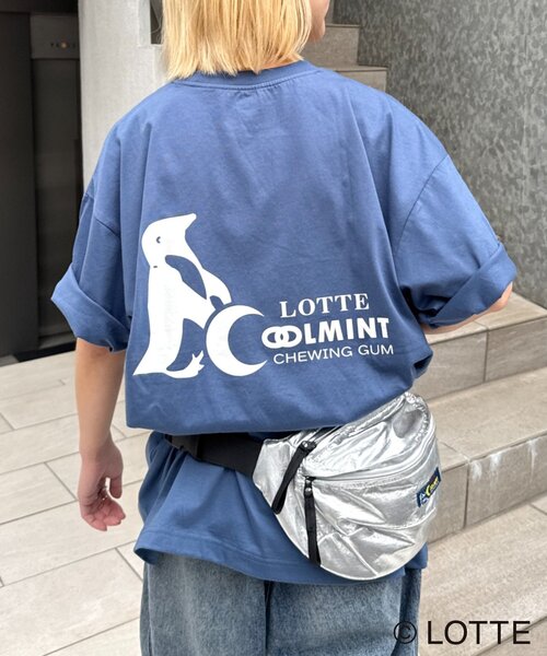 CIAOPANIC TYPY(チャオパニックティピー)の「【TYPY×LOTTE板ガム】持続冷感バックロゴクールミントポケットTEE(Tシャツ/カットソー・メンズ・ブルー/チャコールグレー/ホワイト/イエロー・MEDIUM/LARGE/X-LARGE/SMALL)」の14枚目の写真