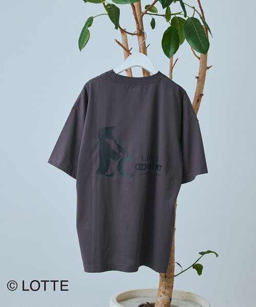 CIAOPANIC TYPY(チャオパニックティピー)の「【TYPY×LOTTE板ガム】持続冷感バックロゴクールミントポケットTEE(Tシャツ/カットソー・メンズ・ブルー/チャコールグレー/ホワイト/イエロー・MEDIUM/LARGE/X-LARGE/SMALL)」の6枚目の写真