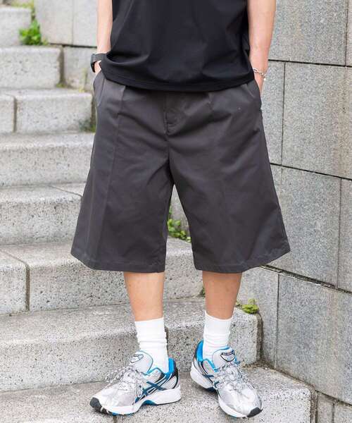 CRAFT STANDARD BOUTIQUE(クラフトスタンダードブティック)の「ワンタックハーフチノスラックス(その他パンツ・メンズ・チャコールグレー/ベージュ/ブラック・L/M)」の5枚目の写真