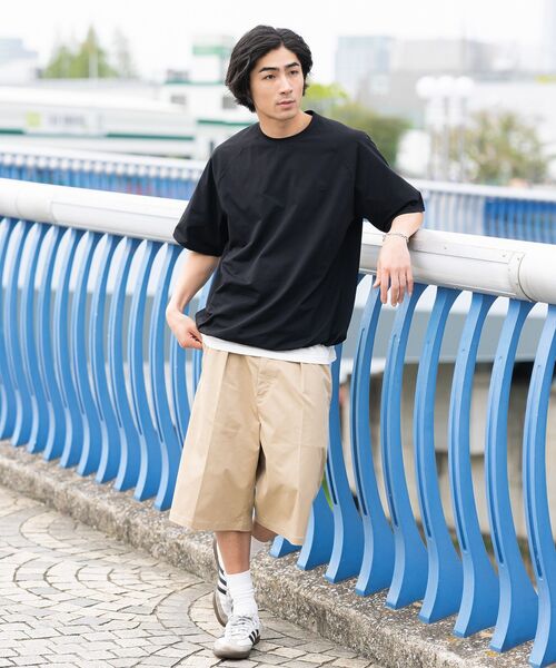 CRAFT STANDARD BOUTIQUE(クラフトスタンダードブティック)の「ワンタックハーフチノスラックス(その他パンツ・メンズ・チャコールグレー/ベージュ/ブラック・L/M)」の17枚目の写真