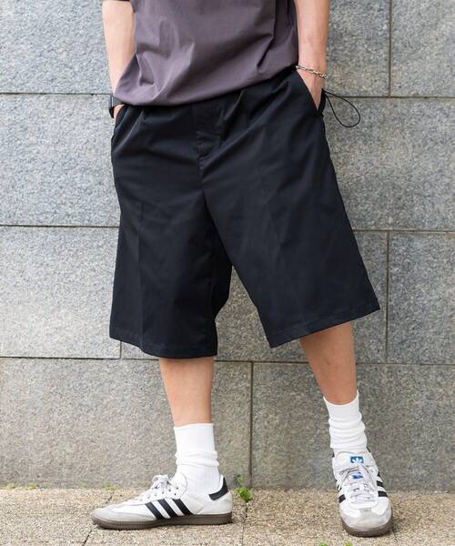 CRAFT STANDARD BOUTIQUE(クラフトスタンダードブティック)の「ワンタックハーフチノスラックス(その他パンツ・メンズ・チャコールグレー/ベージュ/ブラック・L/M)」の21枚目の写真