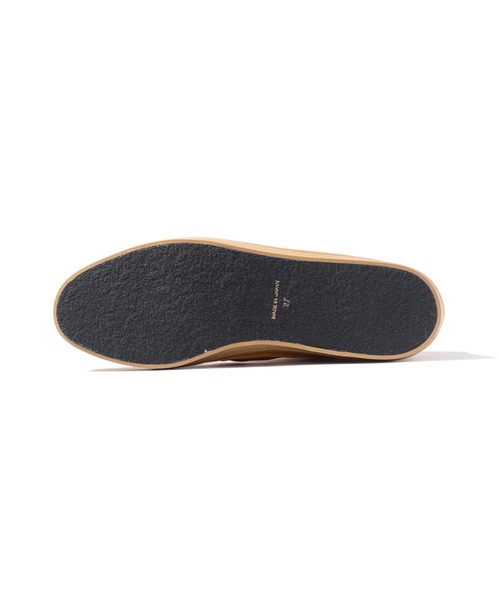 glamb(グラム)の「Leather Drape Sneakers / レザードレープスニーカー(スニーカー・メンズ・アイボリー/ブラック/キャメル・25/26/27/28)」の14枚目の写真