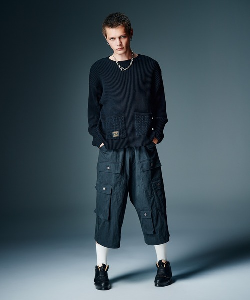 glamb(グラム)の「Leather Drape Sneakers / レザードレープスニーカー(スニーカー・メンズ・アイボリー/ブラック/キャメル・25/26/27/28)」の20枚目の写真