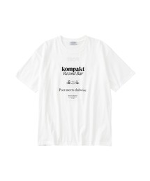 POET MEETS DUBWISE | POET MEETS DUBWISE/ポエトミーツダブワイズ KOMPAKTRECORD BAR+PMD T-Shirt(Tシャツ/カットソー)