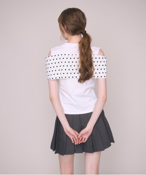Noelie(ノエリー)の「ビッグリボンTee(Tシャツ/カットソー・レディース・ベージュ/ブラック/ホワイト・FREE)」の18枚目の写真